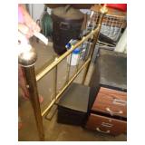 BRASS BED END
