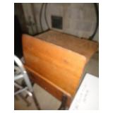 ANTIQUE STUDENT DESK / BM / SEE DESCR*