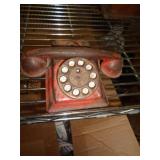 VINTAGE TIN TOY PHONE