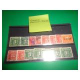 CANADA FRACTIONAL STAMPS