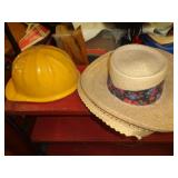 STRAW HATS & HARD HAT