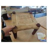 FOOTSTOOL / NEEDS REPAIR