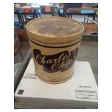 CHARLES CHIPS TIN - 9" T