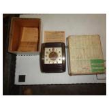 VINTAGE WESTCLOX TRAVEL ALARM