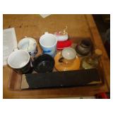 GLASSWARE & MISC / PLAYER PIANO ROLL 1918