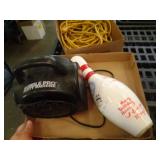 BUBBLE MACHINE & BOWLING PIN