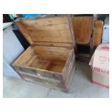 BIG STEAMER TRUNK APPROX 3 X 5