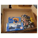 TOY MOTORCYCLES & CAR