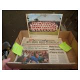 1972 ST LOUIS TEAM PIC & 1998 ST LO. PAPER