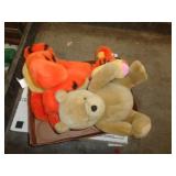 TIGGER & POOH STUFFED TOYS