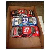 3 - NASCAR DIECAST - APPROX 8" LONG