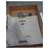 TELEGRAPH KEY & MONEY BAG