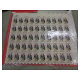 MINT SHEET JIMMY ROGERS 13 CENT STAMPS