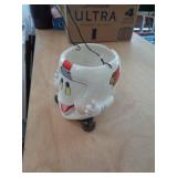 U OF L HALLOWEEN CERAMIC BUCKET