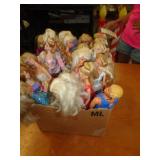LOT OF BARBIES