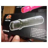 STUN GUN / FLASHLIGHT - BLACK