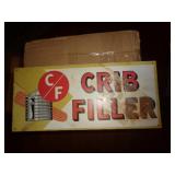 7" X 16" METAL - CRIB FILLER SIGN