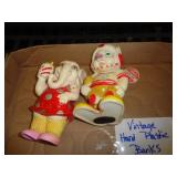 VINTAGE PLASTIC BANKS