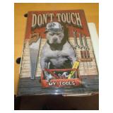 12X17 METAL SIGN - TOOLS