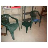 2 - CHAIRS & TABLE / SEE DESCR*