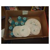 VINTAGE DISHES 27PCS