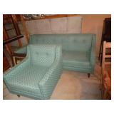 COUCH & MATCHING CHAIR / BM / SEE DESCR*