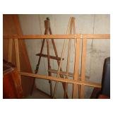DOUBLE EASEL & 2 SINGLE EASELS / BM / SEE DESCR*
