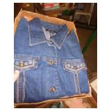 DENIM JACKET SZ LG