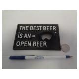 HEAVY MADE CAST IRON - BOTTLE OPENER