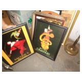 LIQUOR ADVERTISING / 2 PRINTS