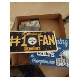COLTS / STEELERS / HARLEY - ITEMS