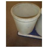 NO. 6 INDIAN HEAD SALT CROCK