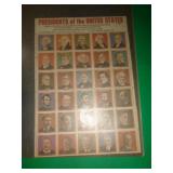 STAMPS OF U S PRESIDENTS