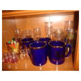 SHELF OF GLASSWARE / KDR SHELF OF GLASSWARE / KDR