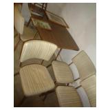 RETRO TABLE & 4 CHAIRS / BMWR RETRO TABLE & 4 CHAIRS / BMWR