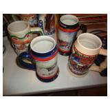 4 - BUDWEISER STEINS / G 4 - BUDWEISER STEINS / G
