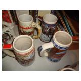 4 - BUDWEISER STEINS / G 4 - BUDWEISER STEINS / G