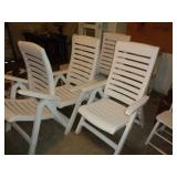 4 - PLASTIC PATIO CHAIRS / G 4 - PLASTIC PATIO CHAIRS / G