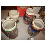 4 - BUDWEISER STEINS / G 4 - BUDWEISER STEINS / G