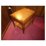 SIDE TABLE W DRAWER 22'T X 20' W X 26' L / RR SIDE TABLE W DRAWER 22'T X 20' W X 26' L / RR