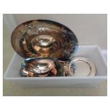LOT OF SILVERPLATE / DR LOT OF SILVERPLATE / DR