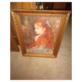 REDHEAD GIRL ART PRINT / BMBR REDHEAD GIRL ART PRINT / BMBR