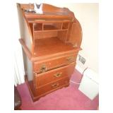 SMALL ROLLTOP DESK / DAMAGE TO HANDLES / GRM SMALL ROLLTOP DESK / DAMAGE TO HANDLES / GRM