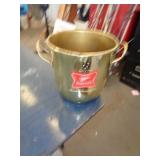 BRASS MILLER BEER BUCKET BRASS MILLER BEER BUCKET