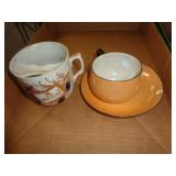 MUSTACHE CUP & CUP & SAUCER / GC MUSTACHE CUP & CUP & SAUCER / GC