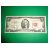 1963 RED SEAL $2 NOTE 1963 RED SEAL $2 NOTE