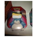 POKEMON TIN W CARDS POKEMON TIN W CARDS