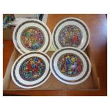 LIMOGES PLATES / ONE CHIPPED LIMOGES PLATES / ONE CHIPPED