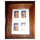 USA MARILYN MONROE STAMPS IN FRAME USA MARILYN MONROE STAMPS IN FRAME