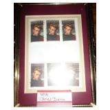 JAMES DEAN STAMPS IN FRAME JAMES DEAN STAMPS IN FRAME